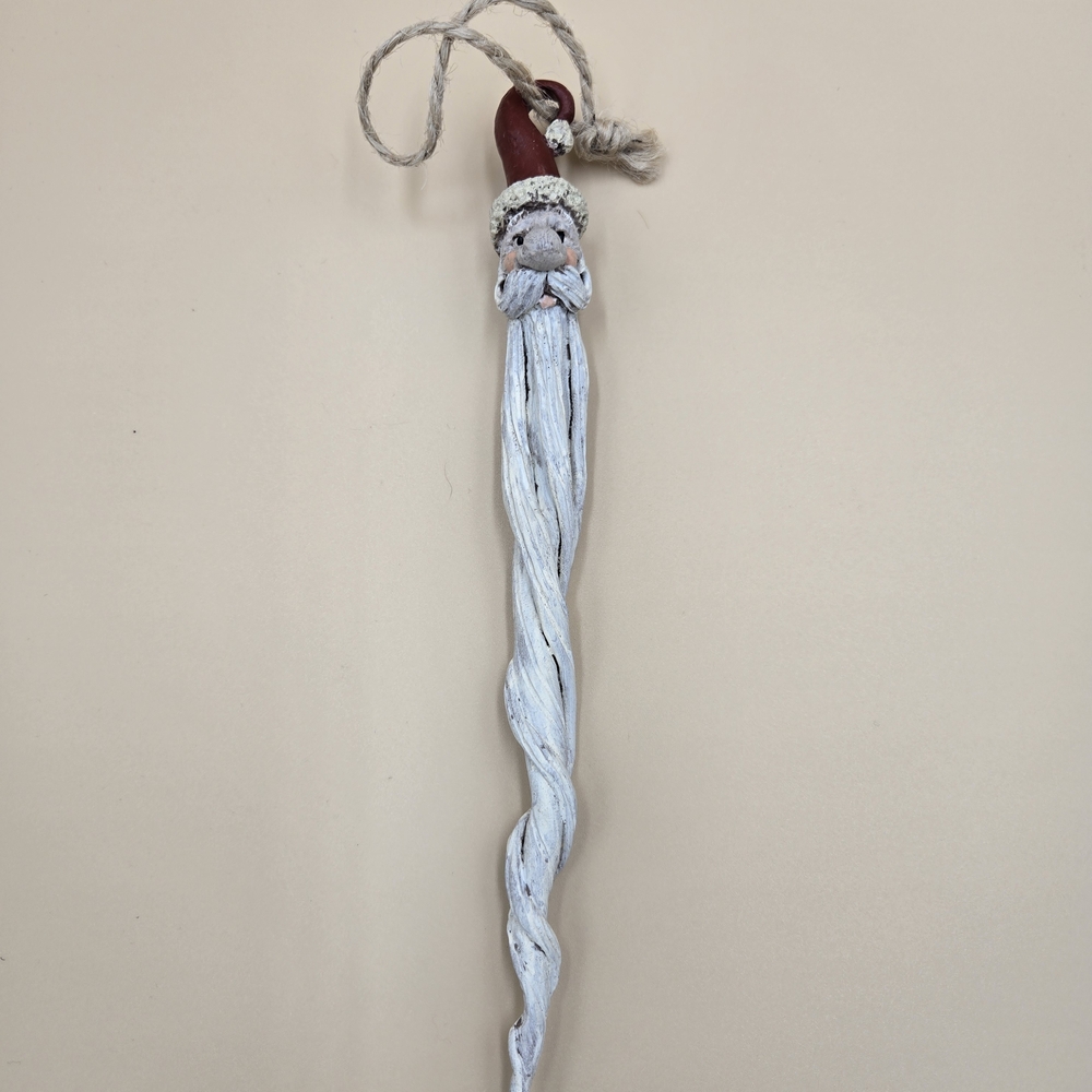 Handcrafted Santa Claus Ornament